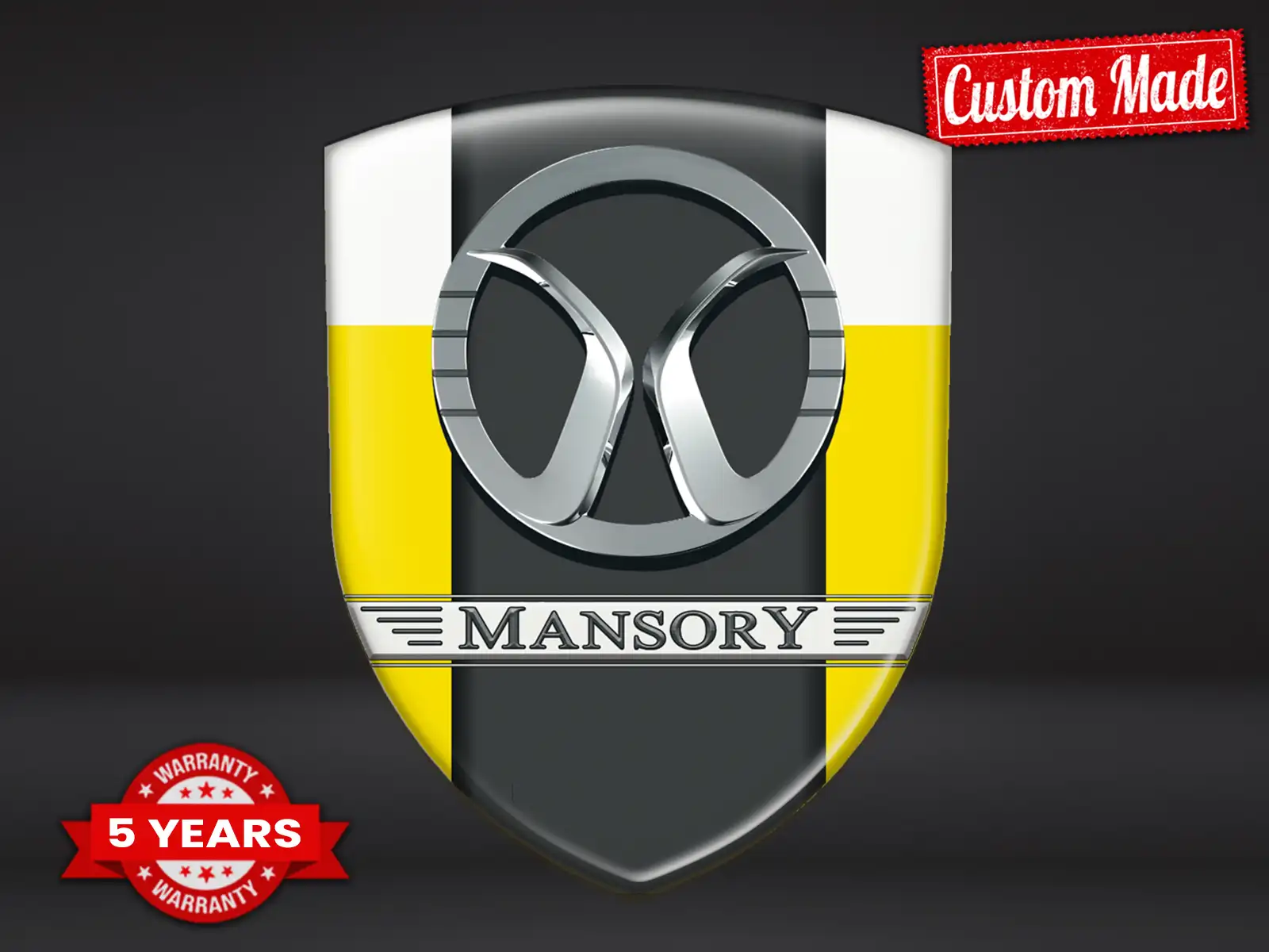 Mansory Wandaufkleber Auto Max Robust Modern Pro Stilvoll